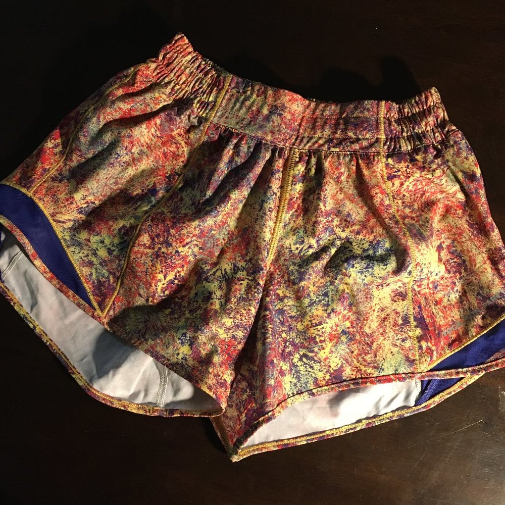 lululemon SeaWheeze 2019 hotty hot shorts